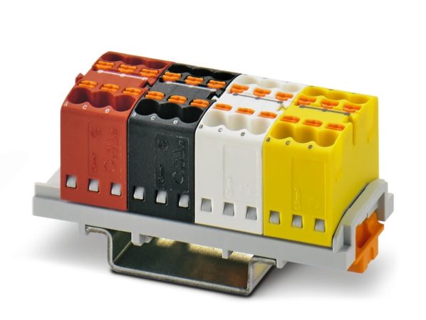 DIN rail connection block - PTFIX 1,5-KNX-NS35