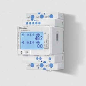 MID certified Single- or Three-phase Bi-directional energy meter 5(80) A with two S0 pulse outputs
