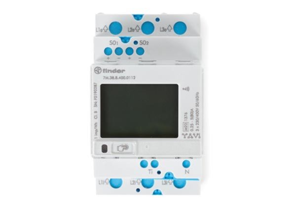 MID certified Single- or Three-phase Bi-directional energy meter 5(80) A with two S0 pulse outputs - Image 3