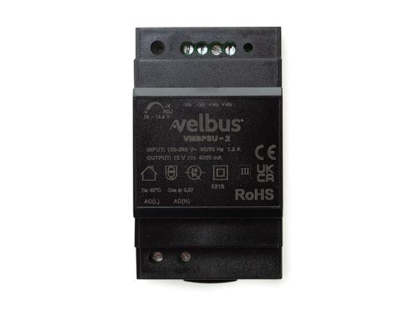 Velbus DIN rail Power Supply 15VDC - 4A
