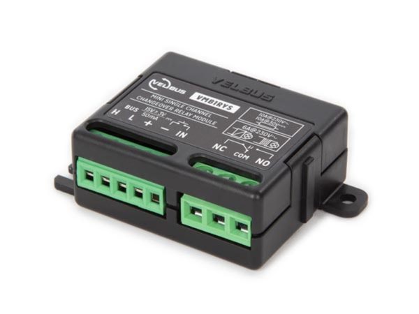 Mini Single Channel Changeover Relay Module (for Standalone and Velbus Operation) - Image 2