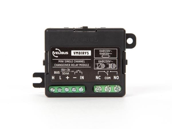 Mini Single Channel Changeover Relay Module (for Standalone and Velbus Operation) - Image 3