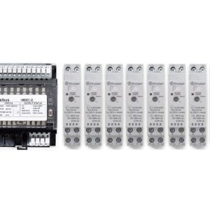 Velbus eight channel dimming set