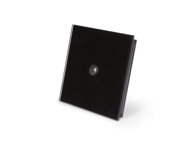 Edge Lit control module with 1 touch key and built-in motion and twilight sensor (Black Edition) - Image 2