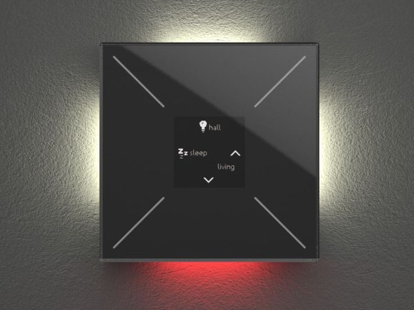 Edge Lit control module with OLED display and temperature controller (Black Edition) - Image 3
