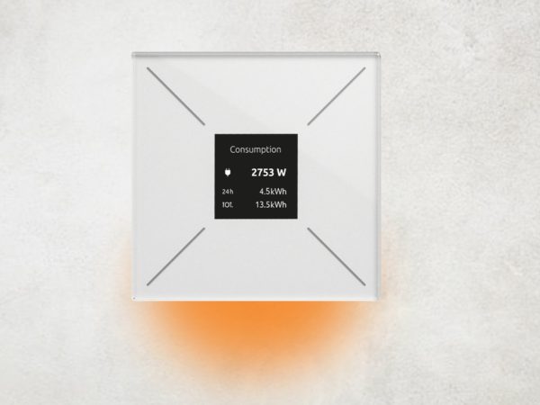 Edge Lit control module with OLED display and temperature controller (White Edition) - Image 5