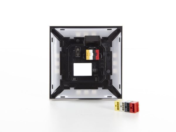 Edge Lit control module with 1 touch key and built-in motion and twilight sensor (Black Edition) - Image 4