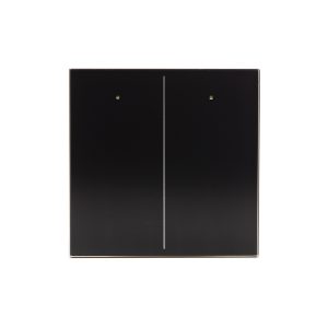 Glass Panel control module with 2 touch keys (Black Edition)