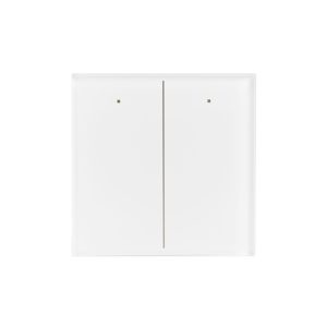 Glass Panel control module with 2 touch keys (White Edition)