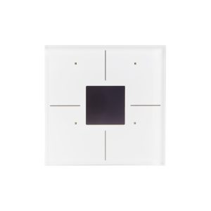 Glass Panel control module with OLED display and temperature controller (White Edition)