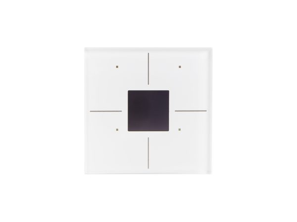 Glass Panel control module with OLED display and temperature controller (White Edition)