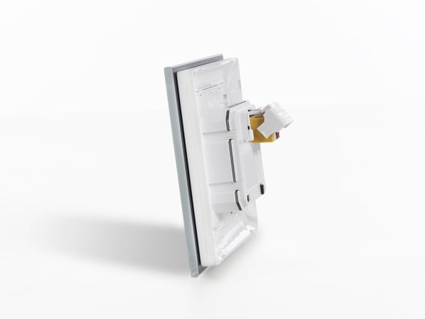 Glass Panel control module with 2 touch keys (White Edition) - Image 3