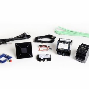 Velbus introductory package incl. Black glass control module with OLED display.