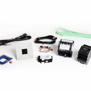 Velbus introductory package incl. White glass control module with OLED display.